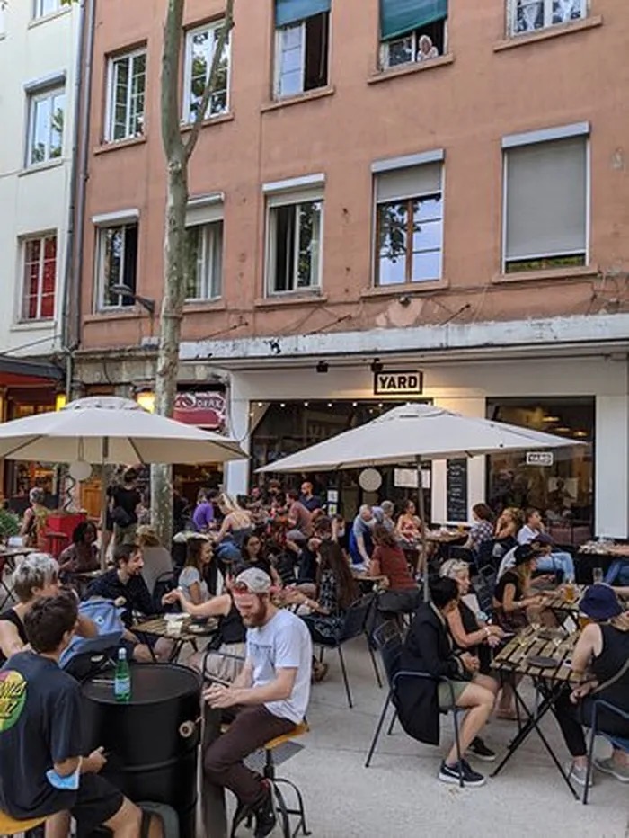 Terrasse de Yard
