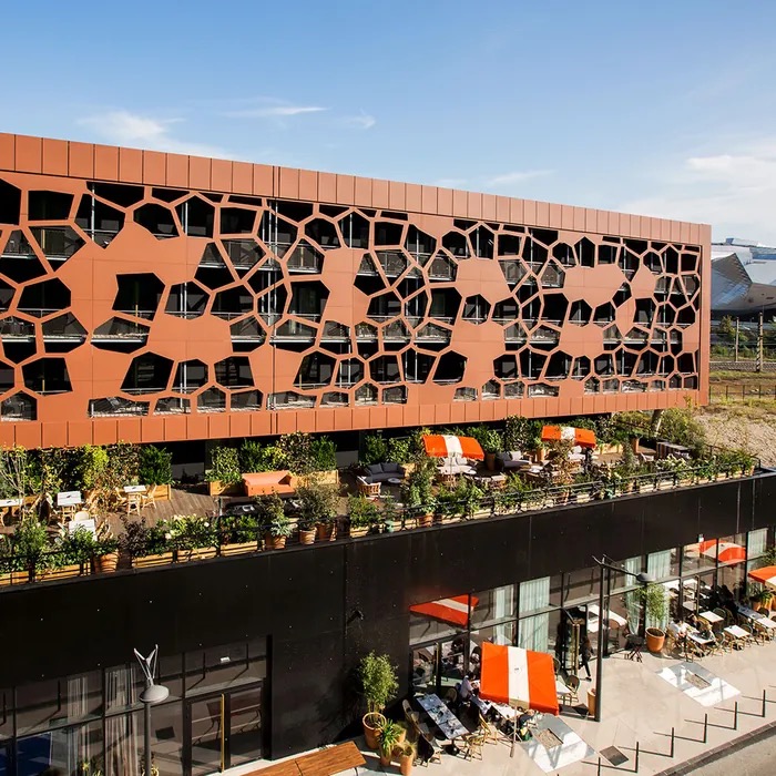Terrasse de Mob Hotel Rooftop